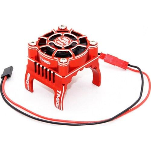 CNC Alloy 42mm Waterproof HV 5-12V All Alu High Speed Cooling Fan Dual Ball Bearings for RC Brushless Motor 4268 4274 4282