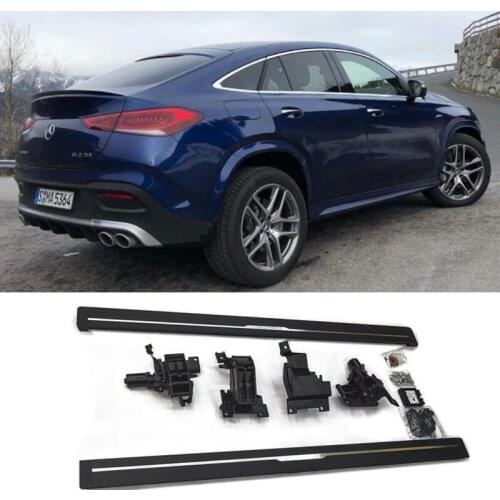 Electric Automatic Running Boards Side Step For Benz GLE Coupe GLE350 GLE400 GLE450 GLE500 2019 2020 2021 2022 Auto Accessories