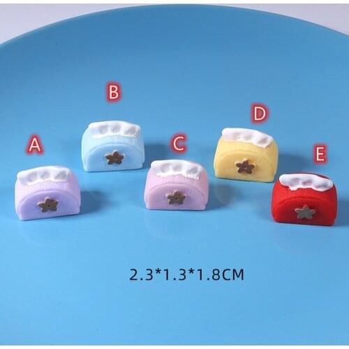 Cabochons Napkin Paper Box 10pcs Resin 3D Tissue Flat Back Cabochon Scrapbooking Hair Bow Center Embellishments DIY Accessories