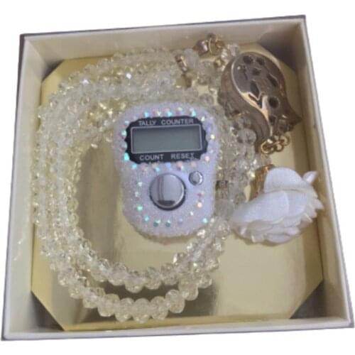 Cubic zirconia Zikirmatik And Crystal Tespihli Gift Set 003