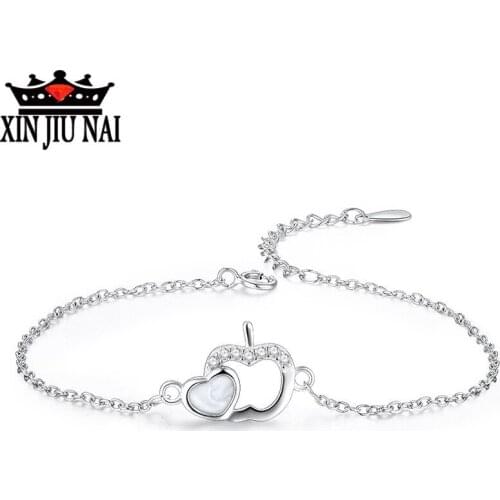 Hot new arrival arrival personality exquisite luxury simple European and American womens fashion creative Apple bracelet