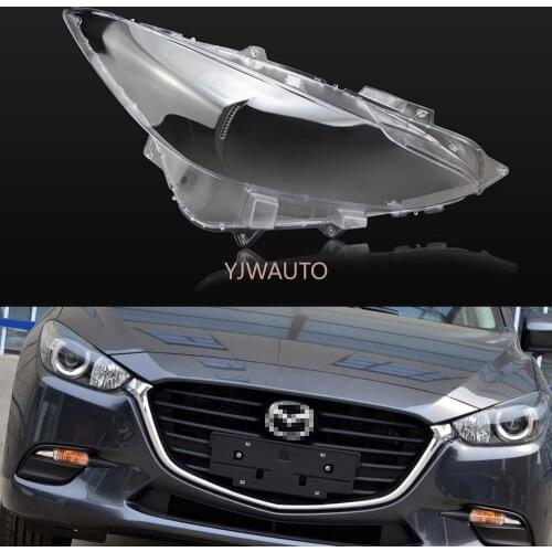 Car Headlamp Lens For Mazda 3 Axela 2013 2014 2015 2016 2017 Car Replacement Auto Shell Cover