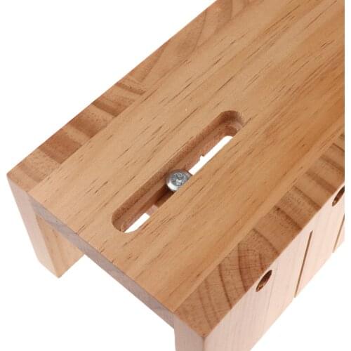 Soap Cutter Box - Wooden Soap Cutter Moulds Resin Mold Fondant Making Cutting - Mitre Molds Leveler Beveler Tools Log Life