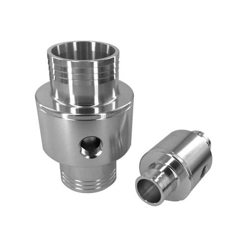 Pneumatic Conveyor Air Amplifier Vacuum Generator Air Hopper Material Conveyor Powder Feeder (Dual Head Aluminium Alloy)