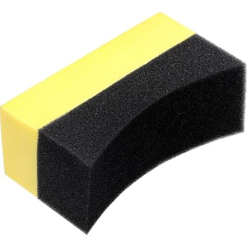 Wax Foam Polishing Sponge Auto Care Tyre Tire Brush U-Shape EVA Household Car Wash Sponge Cleaning Tool Multi-functional