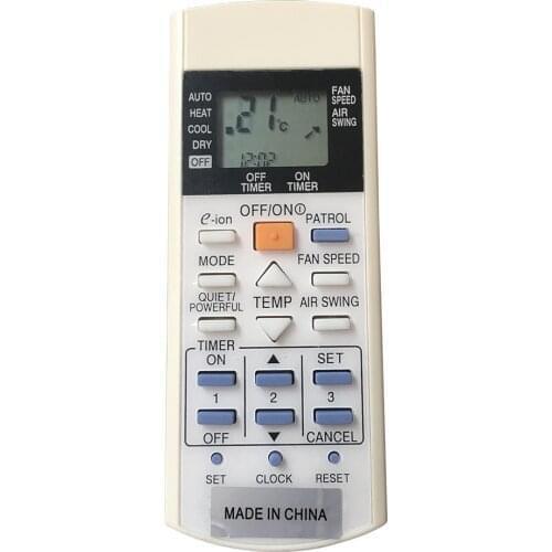 A75C3298 Remote Control Replace FOR Panasonic Air conditioner A75C2817 A75C3060 A75C3182 A75C2913