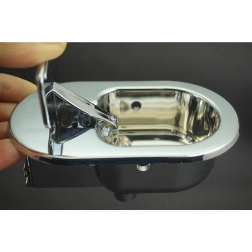 Silver Recliner Chair Sofa Couch Release Lever Replacement Handle ABS Plastic