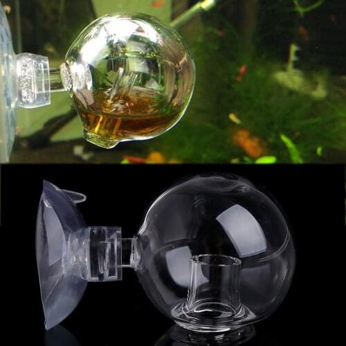 Glass Aquarium air pump Fish Tank Carbon Dioxide CO2 Monitor Glass Drop Ball Checker Tester New 2018 Dropshipping
