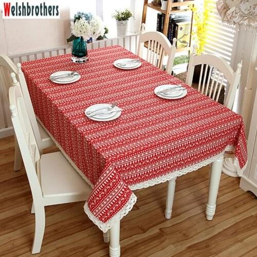 Welshbrothers Cotton Tablecloths