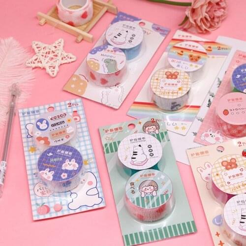 1 pcs Printed Medical Self Adhesive Elastic Bandage 4.5m Colorful Sports Wrap Tape for Finger Joint Knee First Aid Kit Pet Tape