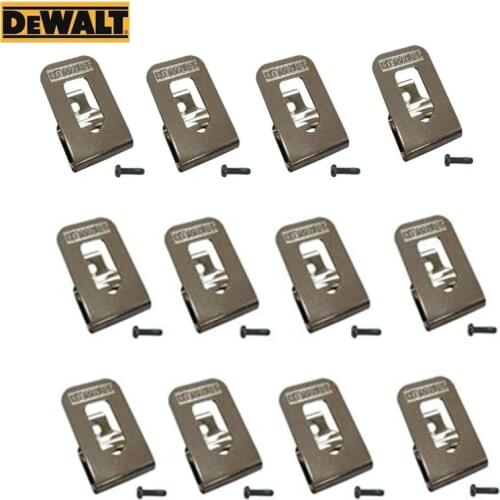 659916-00sv for Dewalt Belt Clip Hook & Screw 12V 18V 20V DC855KA DCF827KL DCF826KL DCF826 DC825B