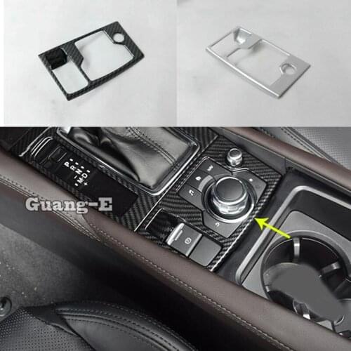 Car Styling Cover Armrest Handrail Trim Stick Frame Lamp Electronic Handbrake Parking For Mazda6 Mazda 6 Atenza 2017 2018 2019