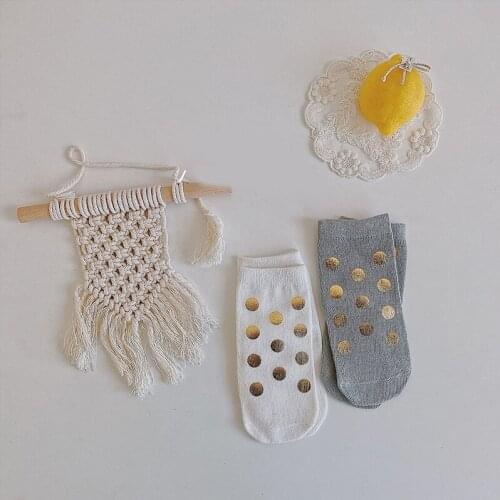 Kids Spring Cotton Short Socks For Children Toddler Little Girls Boys Summer Funny Cute Sock Kawaii Baby Accessories Fashionable