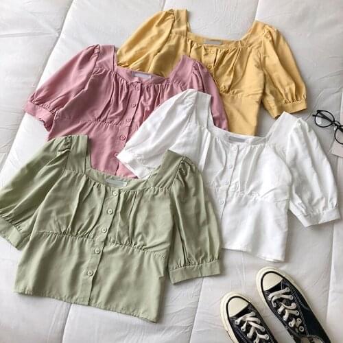 GLODTAOS White Blouses