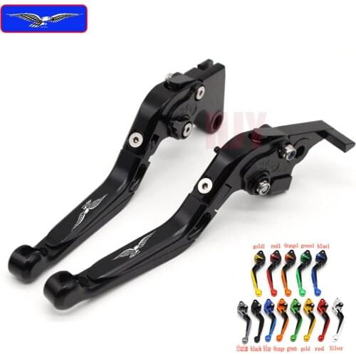 For Moto Guzzi BREVA 750 V7 Racer Classic Stornello Stone Special Custom CNC Motorcycle Foldable Extending Brake Clutch Levers