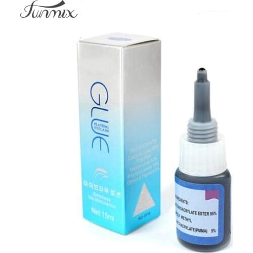 10 Pieces Korea Planting False Eyelash Glue No Excitant Smellless Lasting Grafting Fake Eyelash Glue Free Shipping