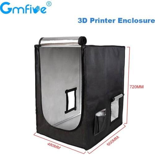 GmFive 3D Printer Enclosure Tents Warm Dust Cove Insulation Shed Constant Soundproof r for Ender-3 I3 Mega 3D Printer Parts