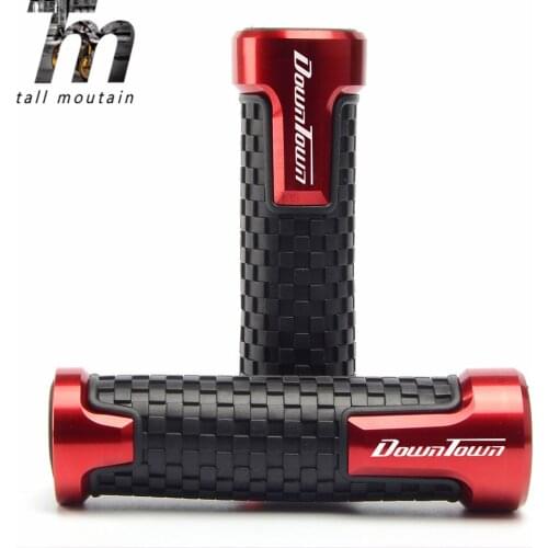 RED COLOR Motorcycle handlebar grips For KYMCO Downtown DT 200i 300i 350i 125 200 250 350 scooter handle grip HOT SELLING