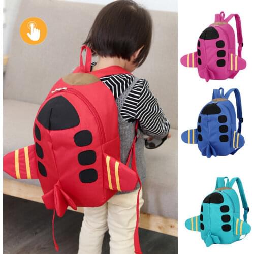 Mochila feminina backpacks printing backpack bag Childrens backpack 4Colour school bags Cartoon plane Backpack for girls rugzak