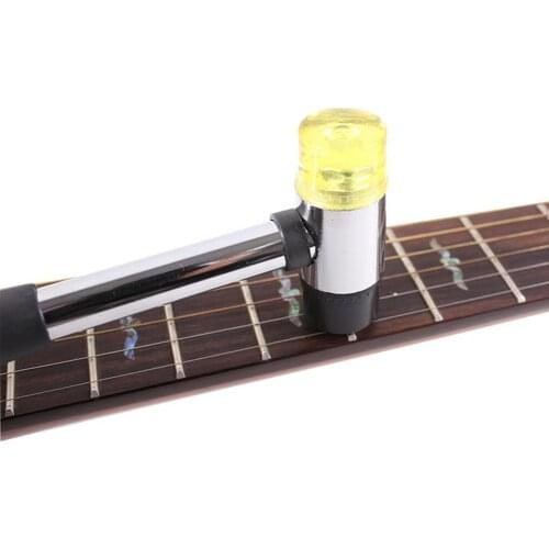 Guitar Fret Hammer mMulti-functional Tool Dual-head Anti-slip Handle Stainless Steel Detachable Head Luthier Hammer for Guitar