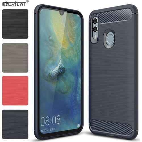 For Huawei P Smart 2019 Soft Silicone Bumper Cover Honor 10 Lite Matte Case HRY-LX1 POT-LX1 POT-LX1RU Back Cases HRY POT LX1