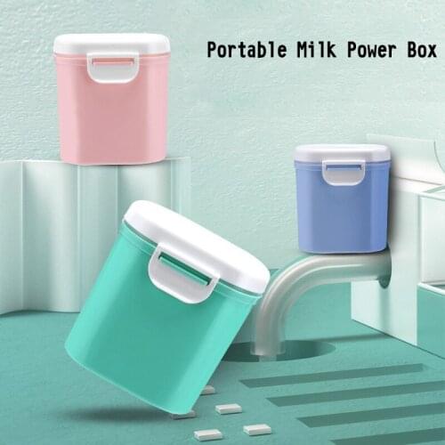 Baby Milk Powder Portable Newborn Kids Fruit Food Storage Box Essential Cereal Infant Milk Powder Box Toddler Snacks Container