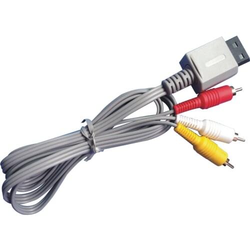 10PCS Component Cable HDTV Audio Video AV Cable Cord Wire For Wii for WII console