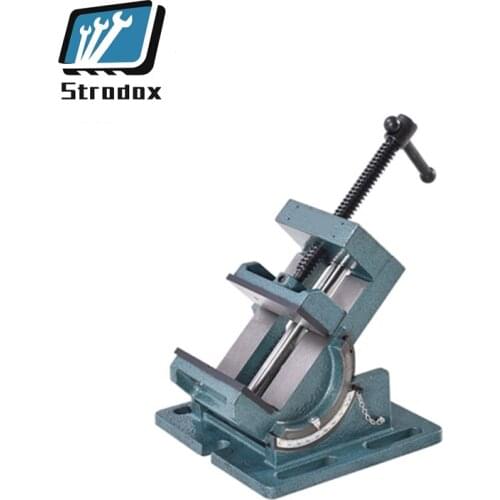 3 inch 4 inch tilting guide angle pliers angle flat-nose pliers for bench drills 0-90 degree tilt drilling machine bench vise