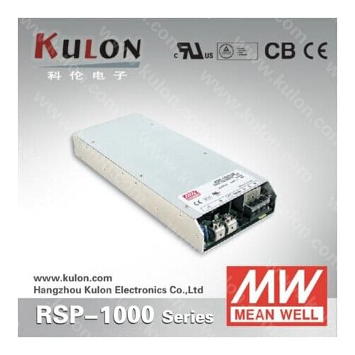 720W 12V 60A Original Meanwell AC/DC Power Supply RSP-1000-12 with PFC function 5 years warranty