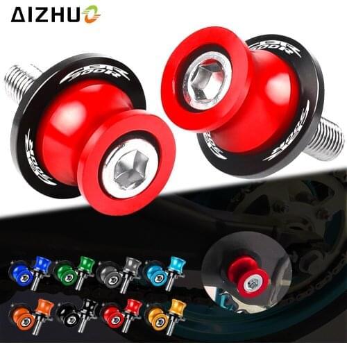 Motorcycle Accessories 8MM Swingarm Spools Stand Screws FOR HONDA CBR300R CB300F FA 2014-2018 2017 CNC Aluminum CBR300 R LOGO