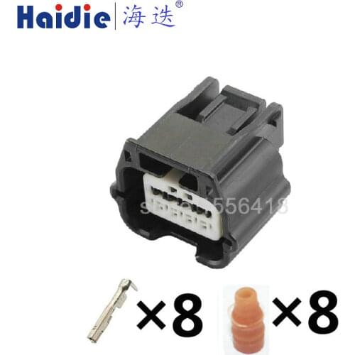 Free shipping 1set 8pin auto air flow meter plug 7282-8855 auto waterproof connector 7282-8855-30