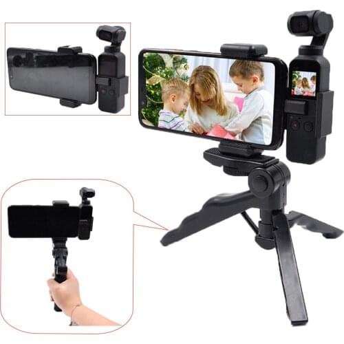 DJI OSMO Pocket Camera Phone Holder with Tripod Mounting Bracket Expansion Accessories