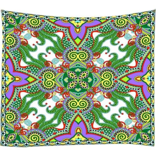Ethnic Style National Customs Tapestry Wall Hanging Cloth Bed Spread Beach Towel Table Cloth House Decoration Living Room Deco