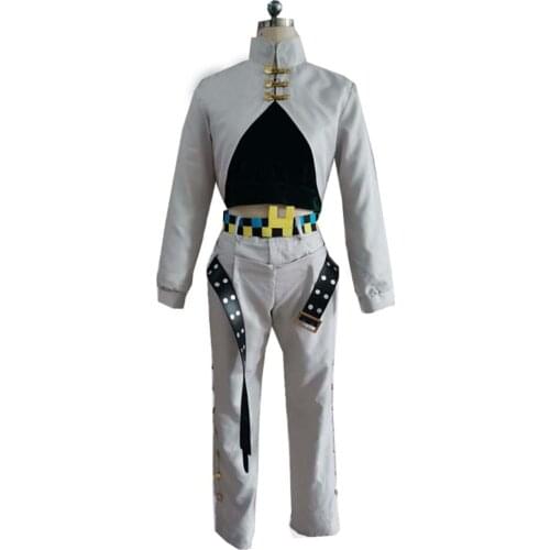 2020 Japanese Anime JoJos Bizarre Adventure Rohan Kishibe Cosplay Costume