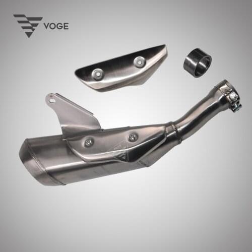 Motorcycle Lx300-6c Lx300ac Original Exhaust Pipe Muffler Decorative Cover Graphite Ring Apply for Loncin Voge