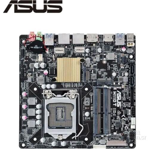 For Asus H110T Original Used Desktop Intel H110 H110M DDR4 Motherboard LGA 1151 i7/i5/i3 USB3.0 SATA3