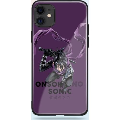 Speed Of Sound Sonic anime soft silicone tempered glass For iPhone SE 6 6s 7 8 Plus X XR XS 11 Pro Max phone case cover shell