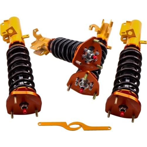 Coilover for Toyota Corolla E90 E100 E110 1988-1999 24 levels adjustable damper Shock Absorber Tune
