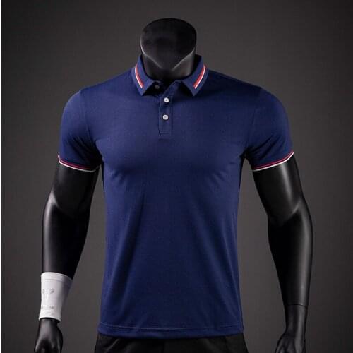 Casual Short sleeve polo shirt men Quick dry breathable fashion Business Solid color Summer Polo shirts tops Mens Polo Shirt