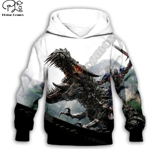 Kids Baby Boy Girl Toddlers anime dinosaur print 3d Hoodies Cartoon Tracksuit Children wear Set Cute Sweatshirts -20
