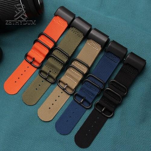 Waterproof nylon watch strap for GWG-1000GB Sports Handmade Canvas Watchband 24New Design Hight Quality Nylon watch belt
