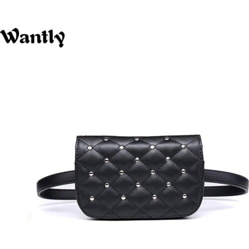 Womens small pockets new fashion casual style black wild PU material