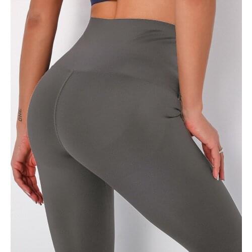 Women Slimming Sports Pants Sexy Yoga Leggings High Waist Gym Sport Fitness Tights Workout Leggins Run Pantalones De Mujer X820B