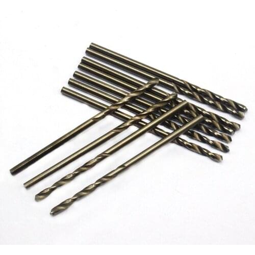 20pcs M35 2mm straight shank high speed steel containing cobalt full grinding special stainless steel metal reamer bit