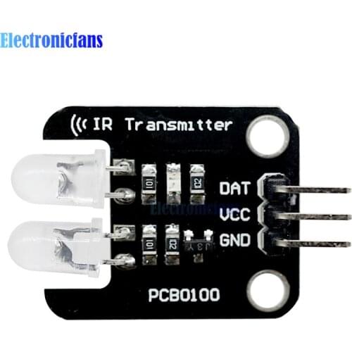 5V 2 Channel Digital level Electronic Building Blocks Two way IR Infrared Transmitter Module For Arduino 28 * 22mm