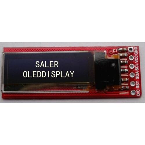 Free Shipping! 0.91 inch white OLED display screen module 128 * 32