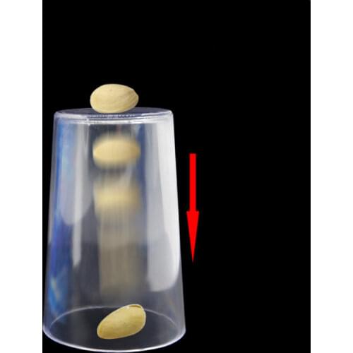 Pistachio Nuts Through Glass Cup Magic Tricks Funny Close Up Magia Penetration Magie Mentalism Illusion Gimmick Props Magicians