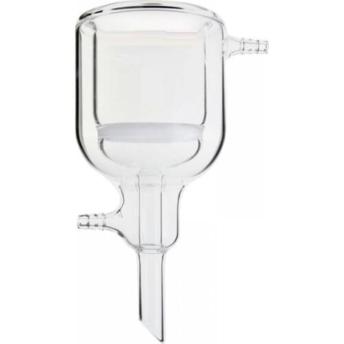 Laboratory Glass Jacketed Filter Buchner Funnels