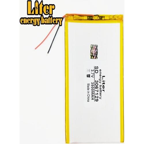 3.7V lithium battery 3067129 3500mAh Liter energy battery tablet PC 8 inch flat T7 battery
