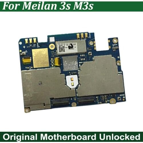 HAOYUAN.P.W Original Full Working Unlocked Motherboard Circuits FPC For Meizu Meilan 3s M3s 16GB/32GB Electronic Panel
